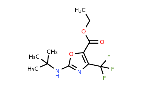 CAS 135026-14-1 | Ethyl 2-[(1,1-dimethylethyl)amino]-4-trifluoromethyl-5-oxazolecarboxylate
