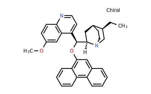 CAS 135042-88-5 | (1S,2R,4S,5R)-5-Ethyl-2-((S)-(6-methoxyquinolin-4-yl)(phenanthren-9-yloxy)methyl)quinuclidine