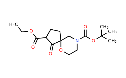 CAS 1350475-40-9 | 1-oxo-6-oxa-9-aza-spiro[4.5]decane-2,9-dicarboxylic acid 9-tert-butyl ester 2-ethyl ester