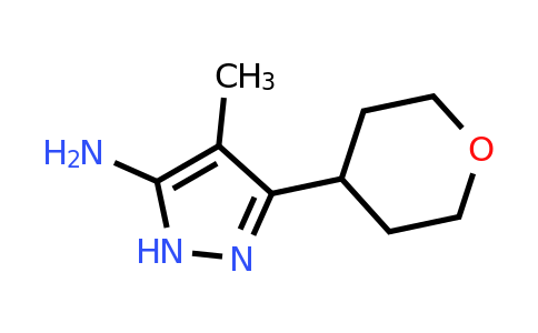 CAS 1350477-86-9 | 4-methyl-3-(oxan-4-yl)-1H-pyrazol-5-amine