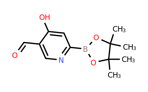 CAS 1350628-60-2 | (5-Formyl-4-hydroxypyridin-2-YL)boronic acid pinacol ester