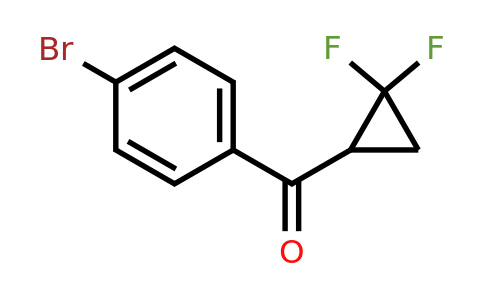 CAS 1350637-18-1 | (4-Bromophenyl)(2,2-difluorocyclopropyl)methanone