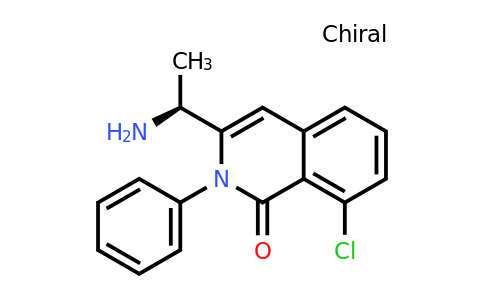 CAS 1350643-72-9 | 3-[(1S)-1-aminoethyl]-8-chloro-2-phenyl-1,2-dihydroisoquinolin-1-one