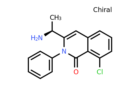 3-[(1S)-1-aminoethyl]-8-chloro-2-phenyl-1,2-dihydroisoquinolin-1-one