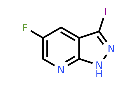 CAS 1350653-23-4 | 5-fluoro-3-iodo-1H-pyrazolo[3,4-b]pyridine
