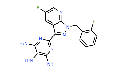 CAS 1350653-30-3 | 2-{5-fluoro-1-[(2-fluorophenyl)methyl]-1H-pyrazolo[3,4-b]pyridin-3-yl}pyrimidine-4,5,6-triamine