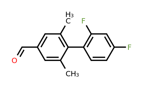 CAS 1350760-27-8 | 2,6-Dimethyl-2',4'-difluorobiphenyl-4-carboxaldehyde