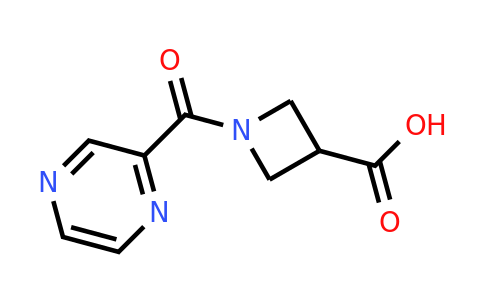 CAS 1350989-06-8 | 1-(Pyrazine-2-carbonyl)azetidine-3-carboxylic acid