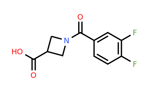 CAS 1350989-23-9 | 1-(3,4-difluorobenzoyl)azetidine-3-carboxylic acid