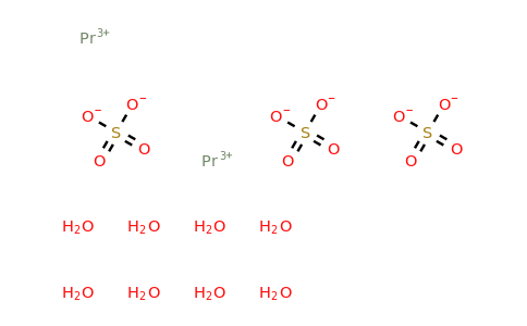 CAS 13510-41-3 | Praseodymium(III) sulfate octahydrate