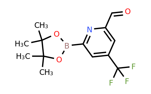 CAS 1351235-16-9 | [6-Formyl-4-(trifluoromethyl)pyridin-2-YL]boronic acid pinacol ester