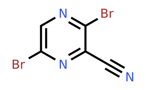 CAS 1351238-11-3 | 3,6-dibromopyrazine-2-carbonitrile