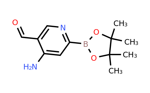 CAS 1351276-65-7 | (4-Amino-5-formylpyridin-2-YL)boronic acid pinacol ester