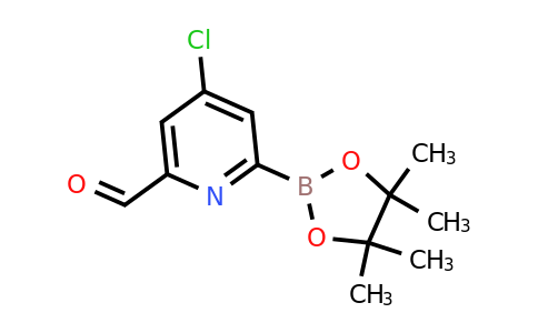 CAS 1351277-38-7 | (4-Chloro-6-formylpyridin-2-YL)boronic acid pinacol ester