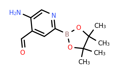 CAS 1351279-71-4 | (5-Amino-4-formylpyridin-2-YL)boronic acid pinacol ester