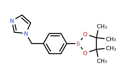 CAS 1351478-35-7 | 1-{[4-(tetramethyl-1,3,2-dioxaborolan-2-yl)phenyl]methyl}-1H-imidazole