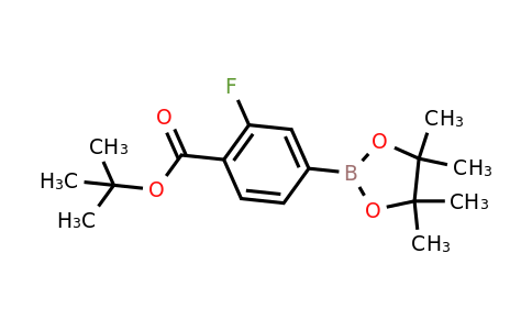 CAS 1351501-00-2 | tert-Butyl 2-fluoro-4-(4,4,5,5-tetramethyl-1,3,2-dioxaborolan-2-yl)benzoate