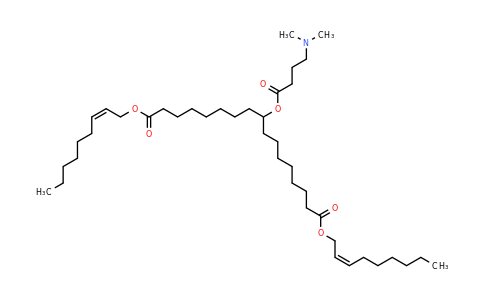 CAS 1351586-50-9 | Di((Z)-non-2-en-1-yl) 9-((4-(dimethylamino)butanoyl)oxy)heptadecanedioate