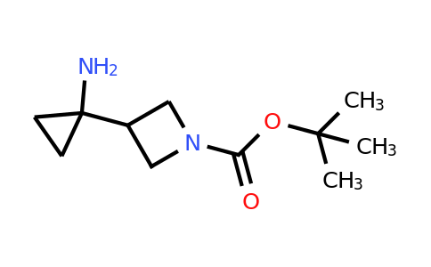 CAS 1352012-69-1 | tert-butyl 3-(1-aminocyclopropyl)azetidine-1-carboxylate