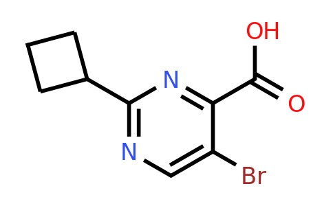CAS 1352200-92-0 | 5-Bromo-2-cyclobutylpyrimidine-4-carboxylic acid