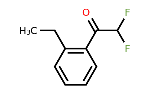 CAS 1352209-78-9 | 1-(2-Ethylphenyl)-2,2-difluoroethanone
