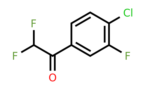 CAS 1352217-65-2 | 1-(4-Chloro-3-fluorophenyl)-2,2-difluoroethanone