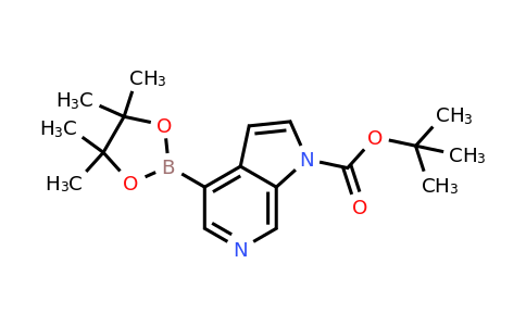 CAS 1352227-36-1 | tert-butyl 4-(tetramethyl-1,3,2-dioxaborolan-2-yl)-1H-pyrrolo[2,3-c]pyridine-1-carboxylate