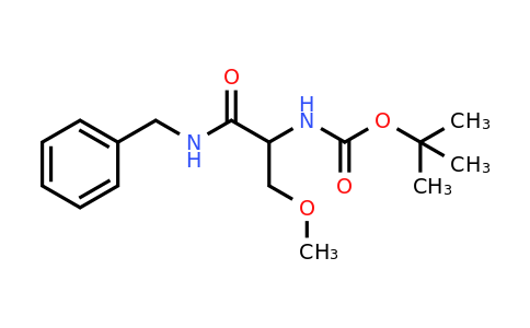 CAS 1352305-14-6 | tert-butyl (1-(benzylamino)-3-methoxy-1-oxopropan-2-yl)carbamate