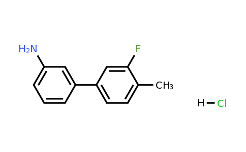 CAS 1352318-32-1 | 3-(3-Fluoro-4-methylphenyl)aniline, HCl