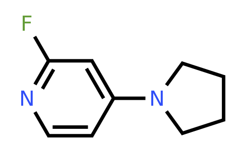 CAS 1352318-60-5 | 2-Fluoro-4-(pyrrolidin-1-yl)pyridine
