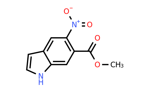 CAS 1352394-34-3 | methyl 5-nitro-1H-indole-6-carboxylate
