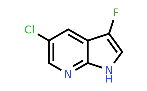 CAS 1352394-48-9 | 5-chloro-3-fluoro-1H-pyrrolo[2,3-b]pyridine