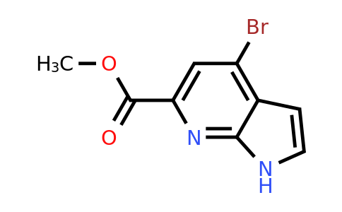 CAS 1352394-92-3 | methyl 4-bromo-1H-pyrrolo[2,3-b]pyridine-6-carboxylate