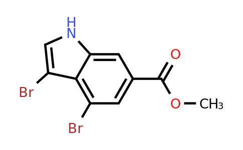 CAS 1352394-97-8 | methyl 3,4-dibromo-1H-indole-6-carboxylate