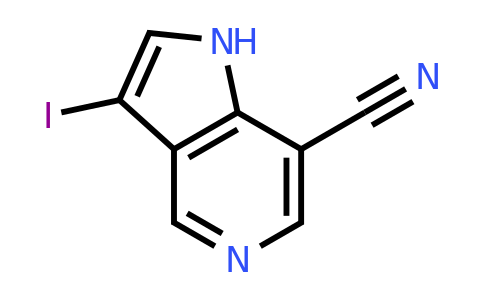 CAS 1352395-49-3 | 3-iodo-1H-pyrrolo[3,2-c]pyridine-7-carbonitrile