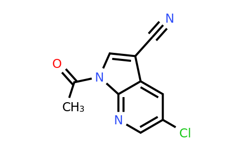 CAS 1352395-53-9 | 1-acetyl-5-chloro-1H-pyrrolo[2,3-b]pyridine-3-carbonitrile