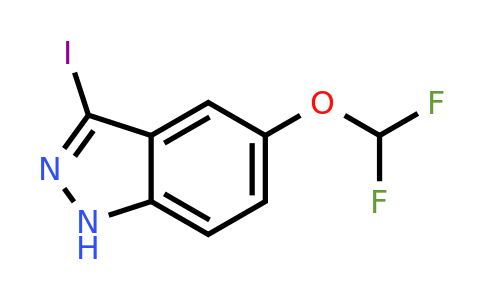 CAS 1352395-59-5 | 5-(difluoromethoxy)-3-iodo-1H-indazole