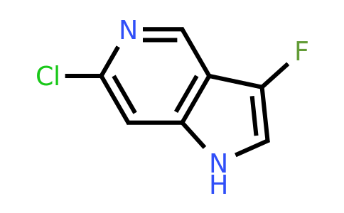CAS 1352395-98-2 | 6-Chloro-3-fluoro-1H-pyrrolo[3,2-c]pyridine