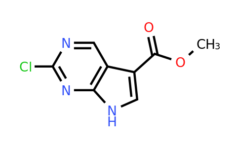CAS 1352396-67-8 | methyl 2-chloro-7H-pyrrolo[2,3-d]pyrimidine-5-carboxylate