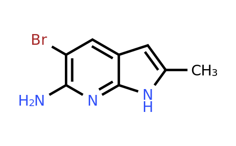 CAS 1352396-99-6 | 5-bromo-2-methyl-1H-pyrrolo[2,3-b]pyridin-6-amine