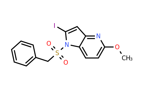CAS 1352397-59-1 | 1-(benzylsulfonyl)-2-iodo-5-methoxy-1H-pyrrolo[3,2-b]pyridine