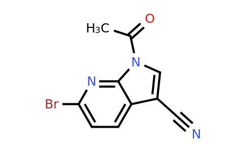 CAS 1352398-34-5 | 1-acetyl-6-bromo-1H-pyrrolo[2,3-b]pyridine-3-carbonitrile