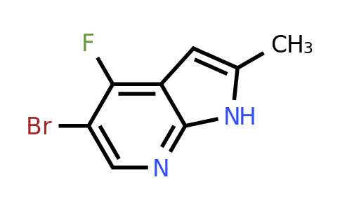 CAS 1352398-35-6 | 5-bromo-4-fluoro-2-methyl-1H-pyrrolo[2,3-b]pyridine