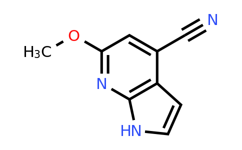 CAS 1352398-36-7 | 6-methoxy-1H-pyrrolo[2,3-b]pyridine-4-carbonitrile