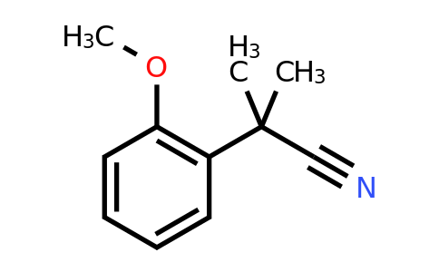CAS 13524-75-9 | 2-(2-Methoxyphenyl)-2-methylpropanenitrile