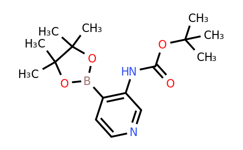CAS 1352403-06-5 | Tert-butyl 4-(4,4,5,5-tetramethyl-1,3,2-dioxaborolan-2-YL)pyridin-3-ylcarbamate