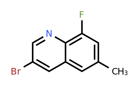 CAS 1352443-19-6 | 3-bromo-8-fluoro-6-methylquinoline