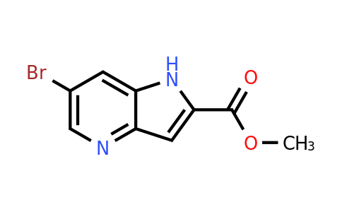 CAS 1352492-16-0 | methyl 6-bromo-1H-pyrrolo[3,2-b]pyridine-2-carboxylate