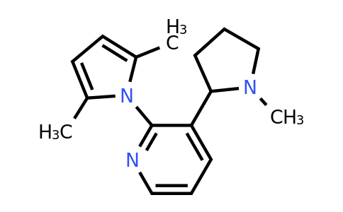 CAS 1352494-48-4 | 2-(2,5-Dimethyl-1H-pyrrol-1-yl)-3-(1-methylpyrrolidin-2-yl)pyridine