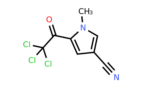 CAS 135250-39-4 | 1-methyl-5-(trichloroacetyl)-1H-pyrrole-3-carbonitrile